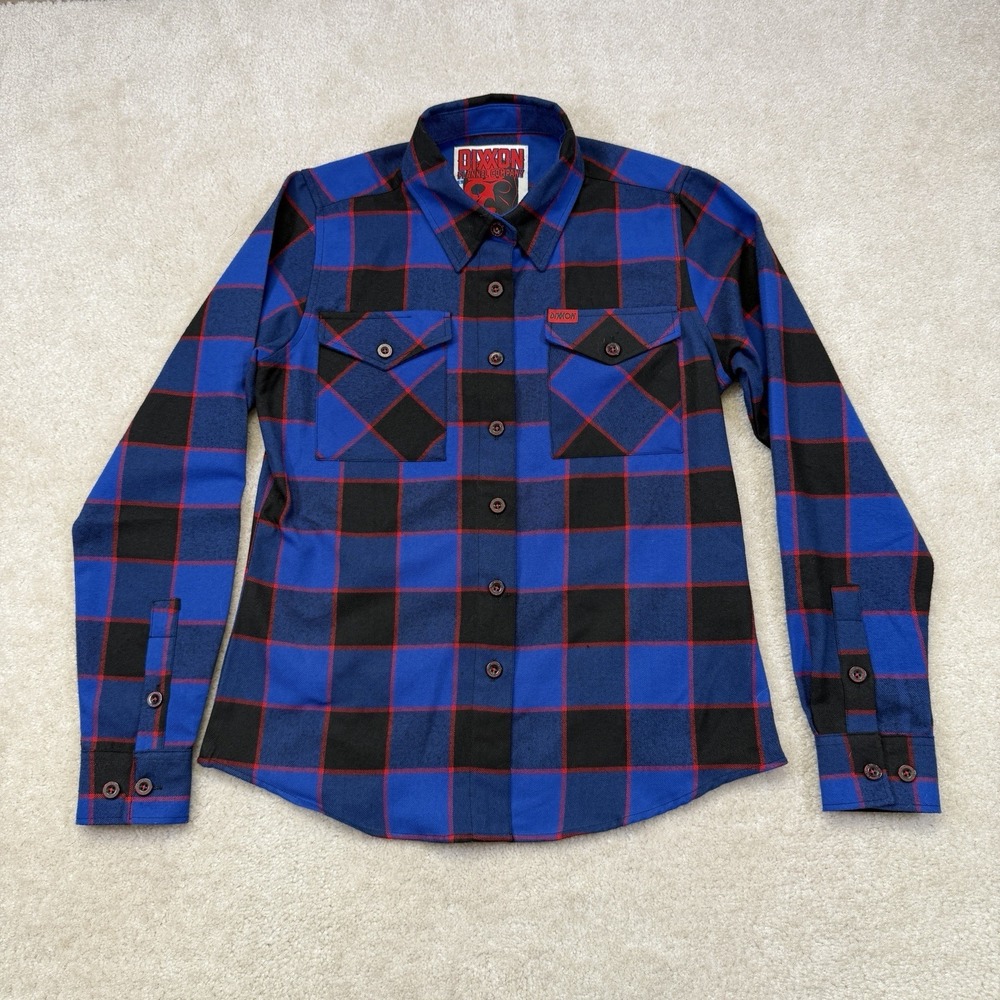 Dixxon Plaid Flannel Shirt Womens Small Voorhees Friday The 13th 2019  Halloween